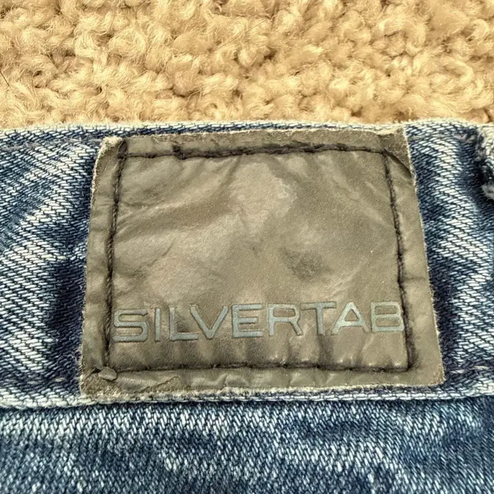 Vintage Levi's SilverTab Loose Fit Baggy Denim Jeans 36x33‎ EUC Skate